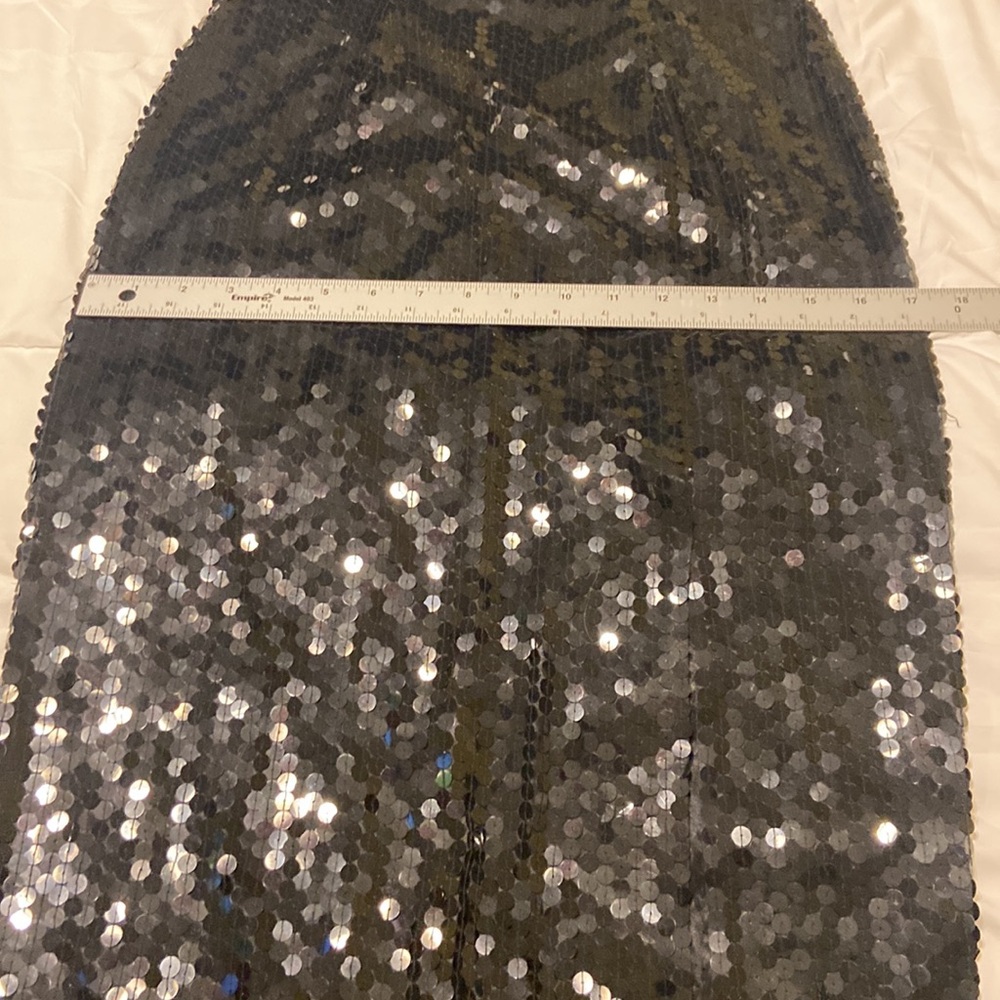 Vintage Niteline by Della Roufogali Black Tank Dress Floor Length EC! - Picture 9 of 13